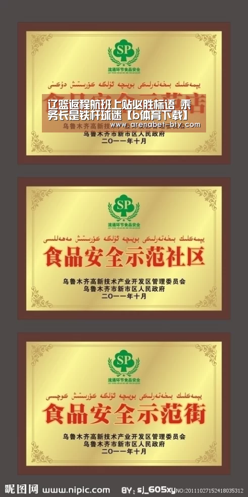 辽篮返程航班上贴必胜标语 乘务长是铁杆球迷【b体育下载】(图1) b体育app